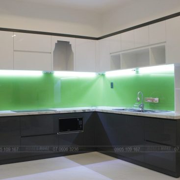 Thi CôngTủ Bếp Sơn 2k Biệt Thự Bình Dương