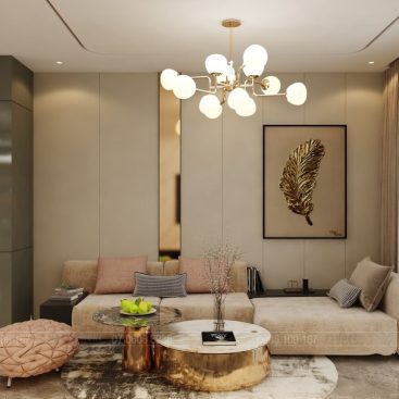 Nội Thất Phòng Khách Căn Hộ Hà Đô Quận 10