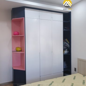 Tủ áo MDF Chống Ẩm Phủ Sơn 2k