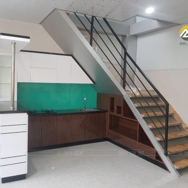 Tủ bếp MDF Chống Ẩm Phủ Acrylic Tại Bình Dương