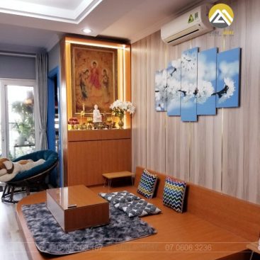 Decor lại phòng khách căn hộ gọn gàng hiện đại hơn