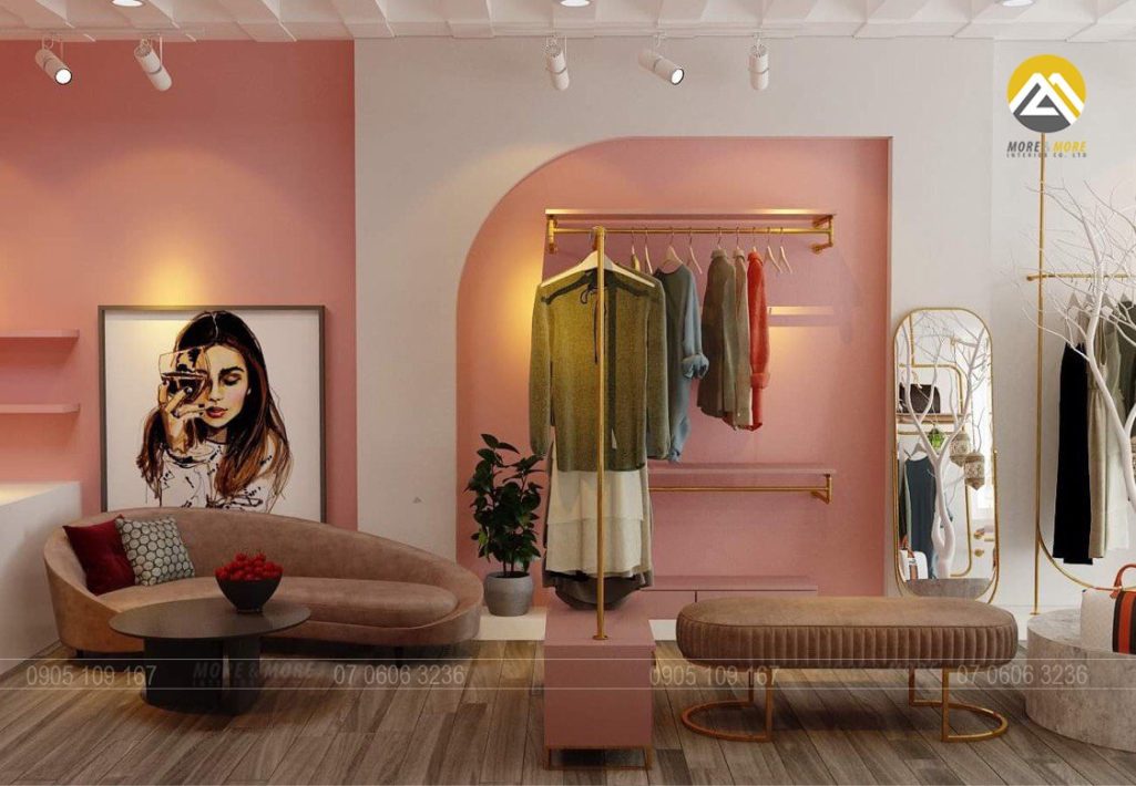Thiết Kế Nội Thất Shop Thời Trang Tại TPHCM