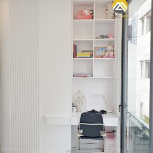 Tủ Áo Kết Hợp Tủ Trang Trí MDF phủ sơn 2k Giả Cổ Điển