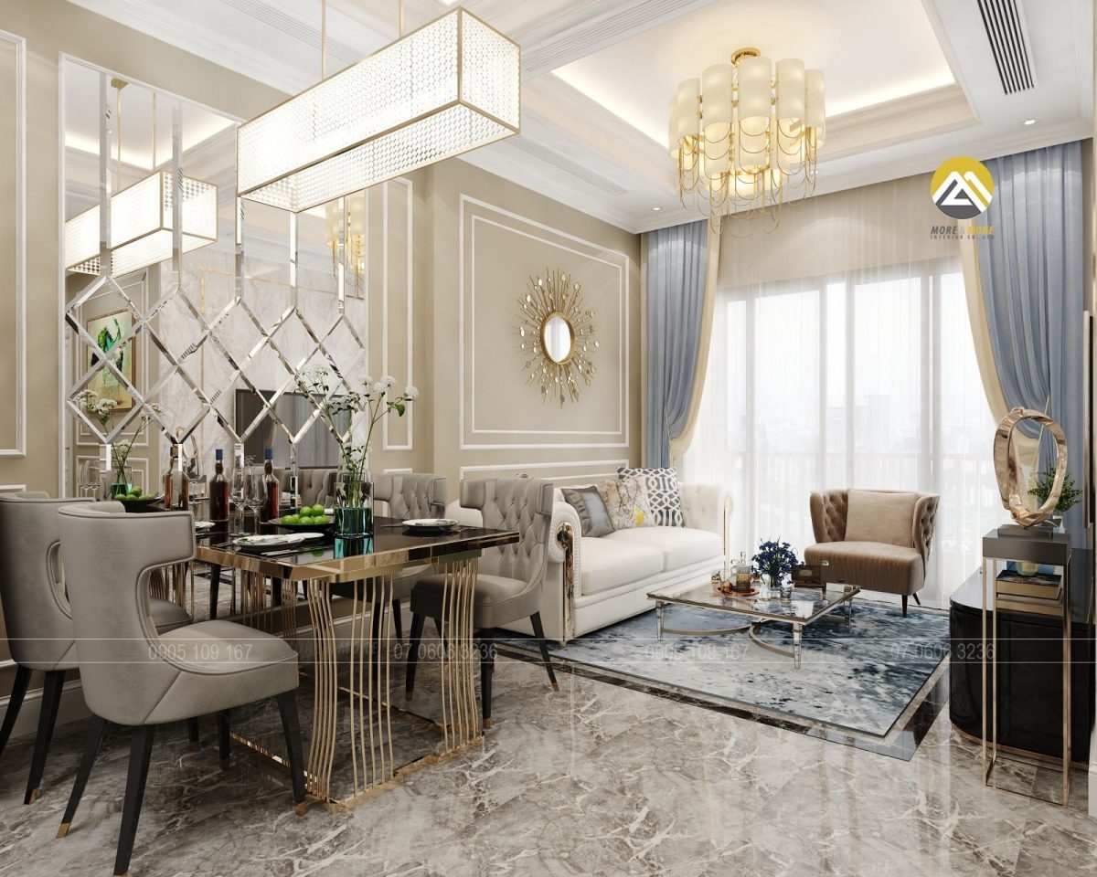 Thiết Kế Nội Thất Căn Hộ 82m2 Vinhomes Grand Park Quận 9, HCM