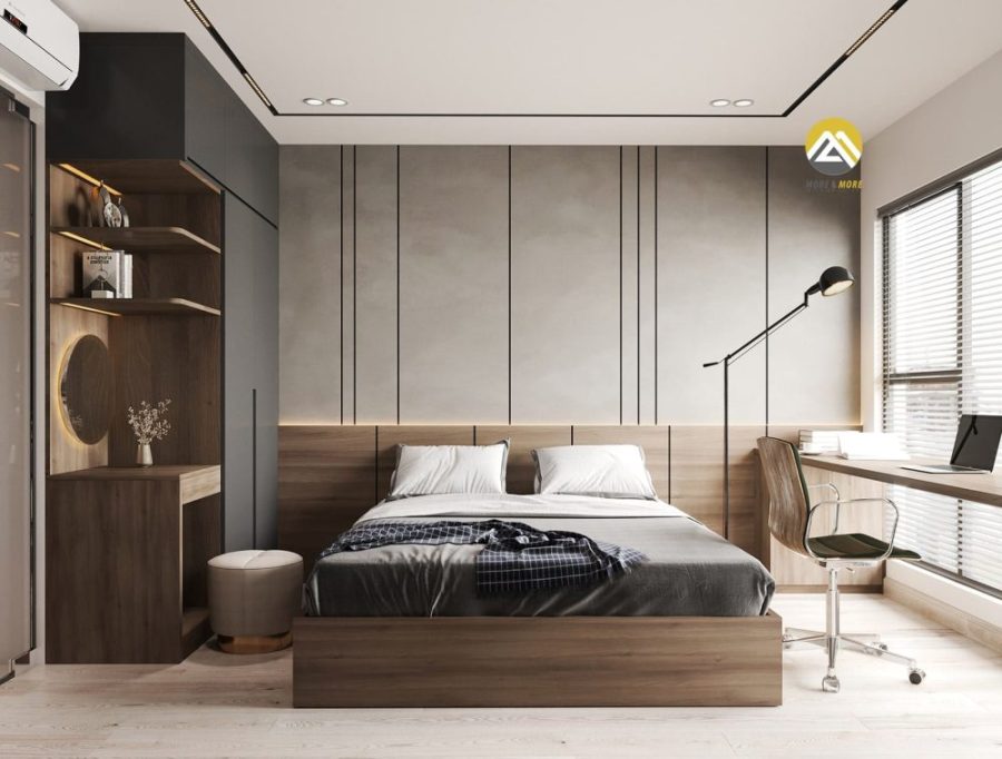 Thiết Kế Nội Thất Phòng Ngủ Căn Hộ Felis En Vista Quận 2