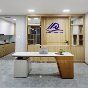 Thi công nội thất văn phòng công ty An Đức tại Thành Phố Mới, Bình Dương