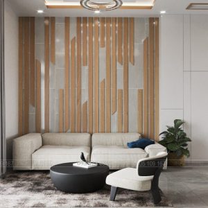 Thiết Kế Nội Thất Phòng Khách Bếp Cho Nhà Phố Tại Bình Dương
