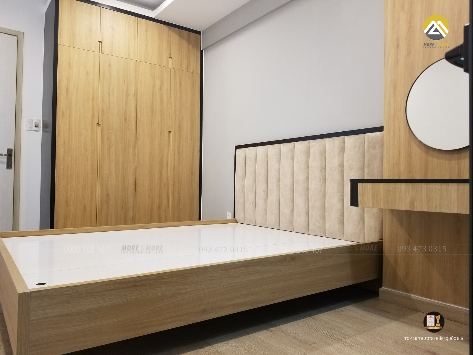 Nội Thất Phòng Ngủ Master - Căn hộ Eco Xuân Bình Dương