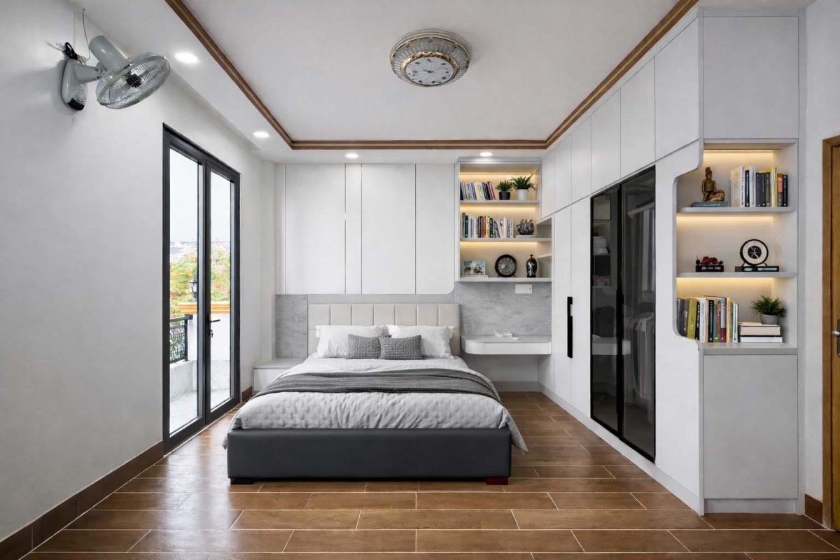 Thiết kế nội thất phòng ngủ bé trai tại Five Star Eco City